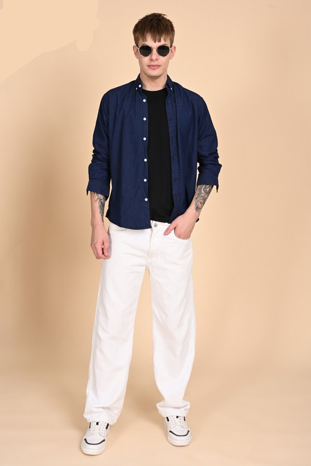 Oversized Denim Shirt