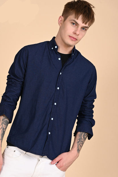 Oversized Denim Shirt