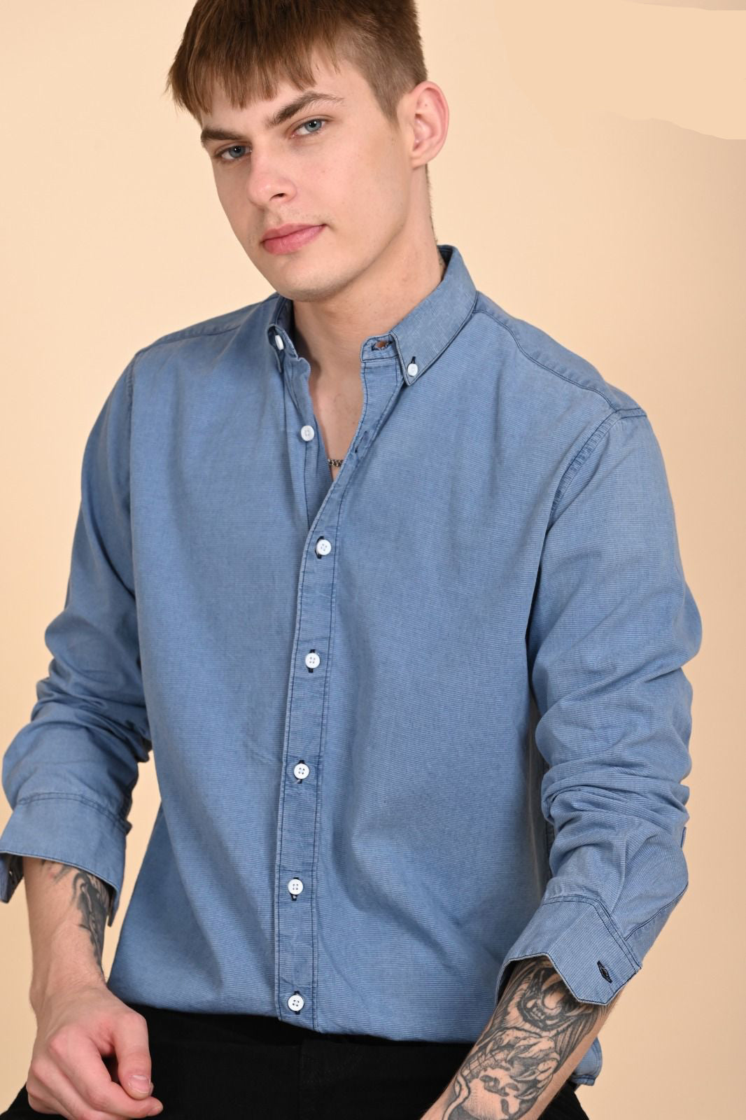 Oversized Denim Comfy Shirt JJ Mode