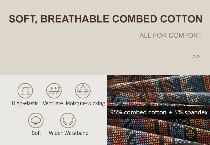 Classic Cotton Comfort Boxer Brief Value Pack 6